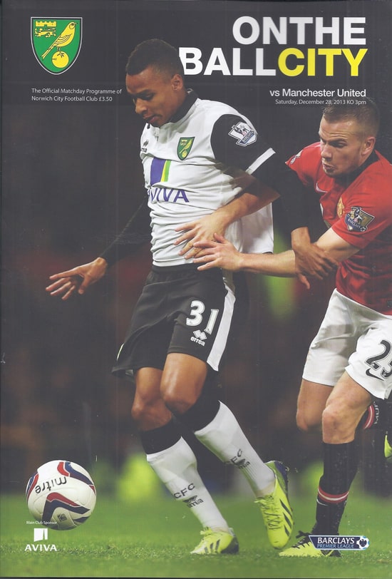 Norwich City FC v Manchester United FC